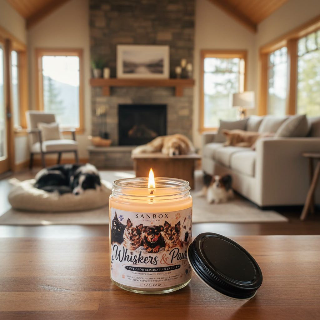 Whiskers and Paws - Odor Eliminating Candles That Give Back