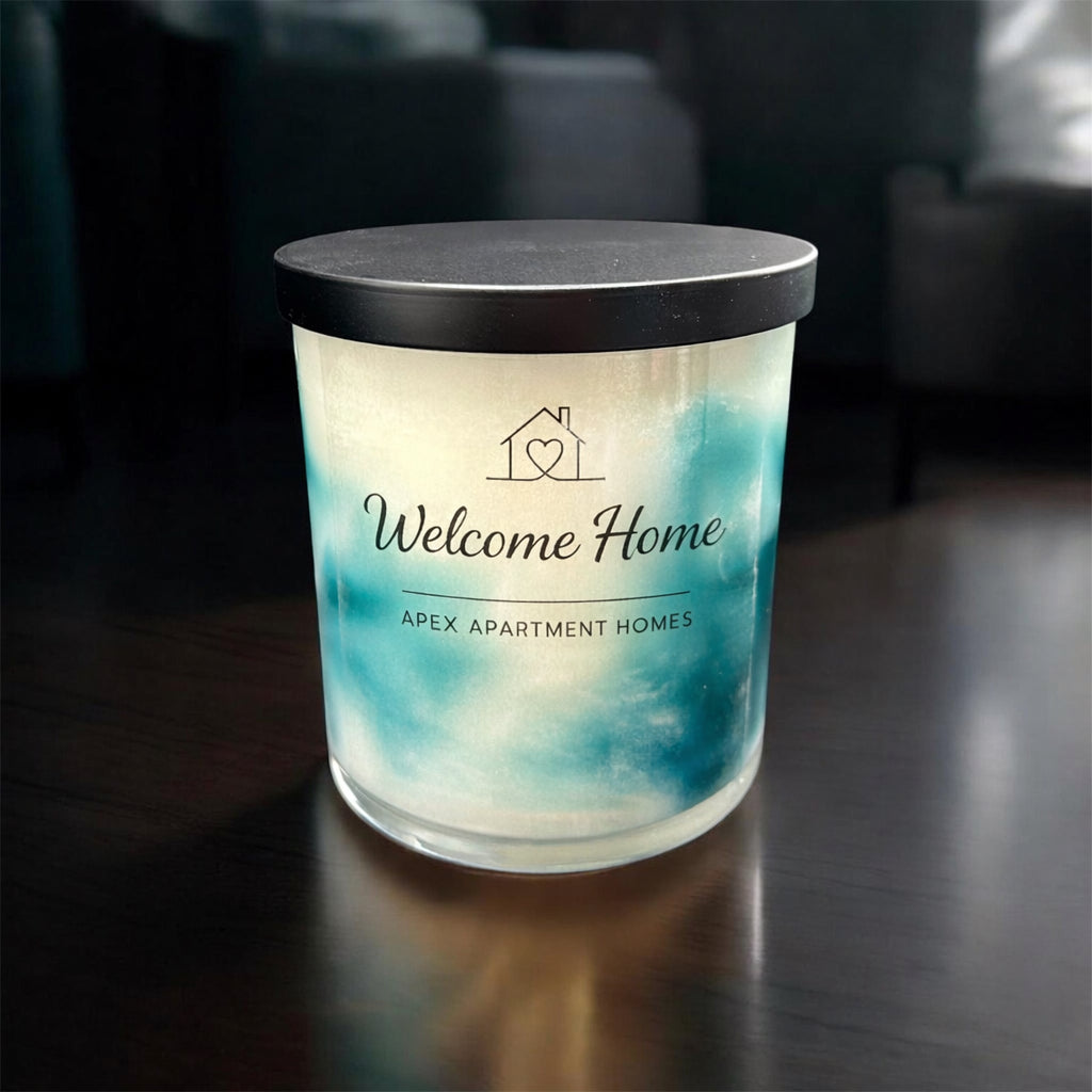 Welcome Home Soy Candle for Apartment Welcome Gifts 10 oz