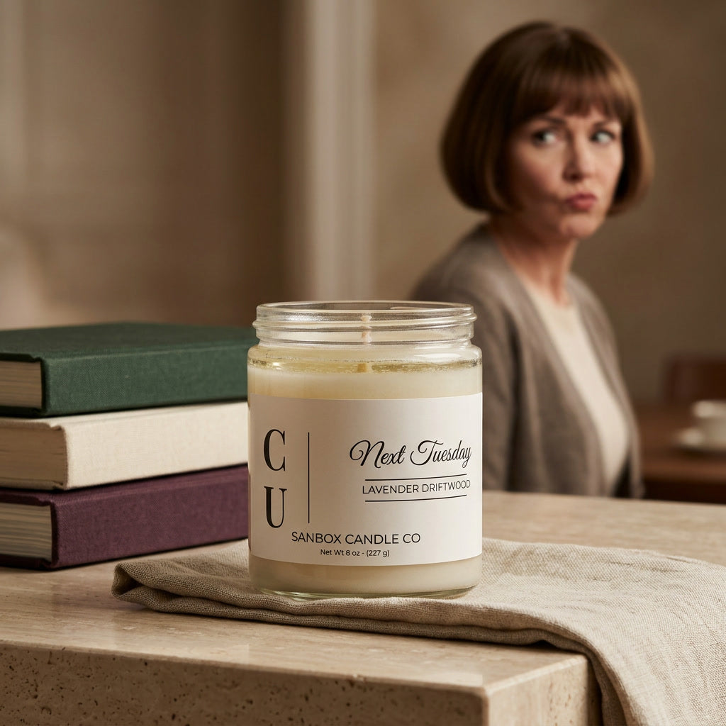 CU Next Tuesday Soy Candle - Funny Gift - Gag Gift