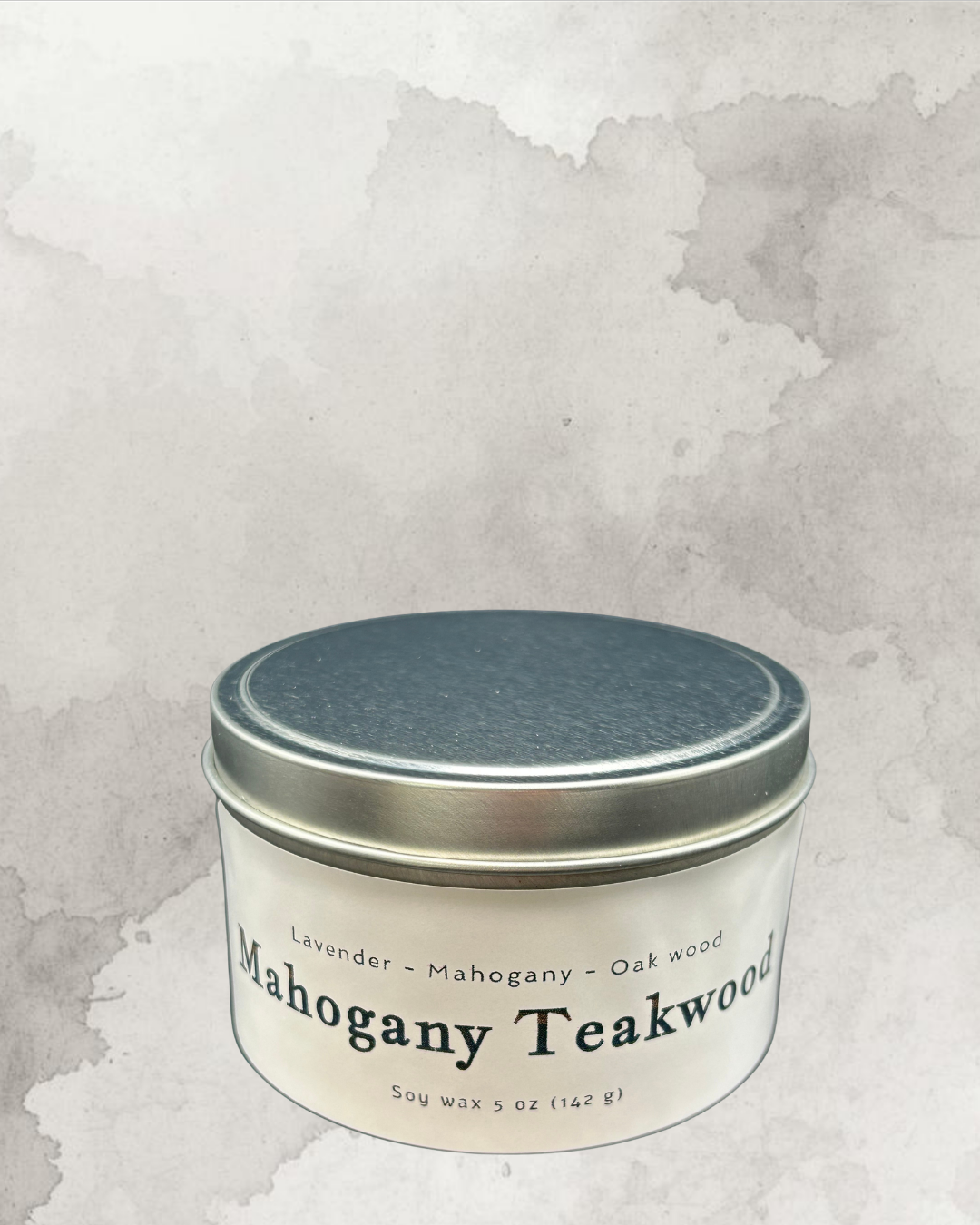 Mahogany Teakwood 5 ounce Soy Candle