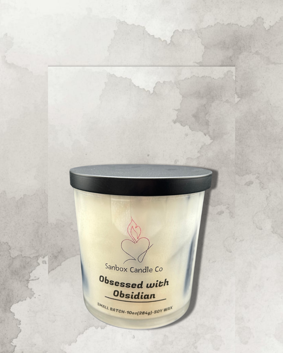 Obsessed with Obsidian 10 ounce Soy Candle