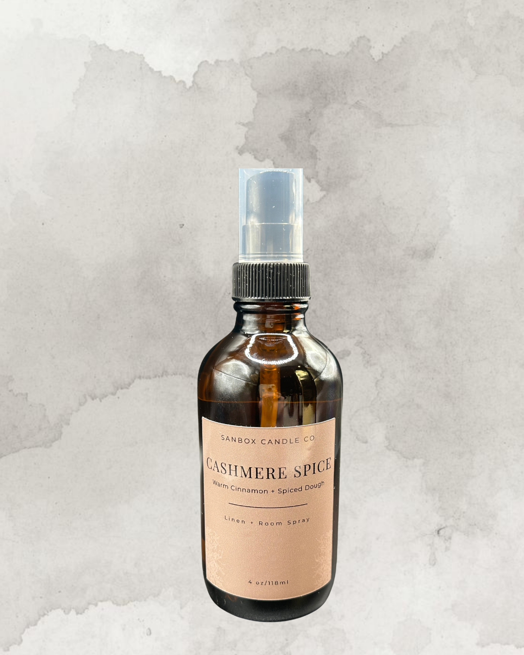Cashmere Spice Handmade Room Spray - 4 oz Warm Spiced Home Fragrance