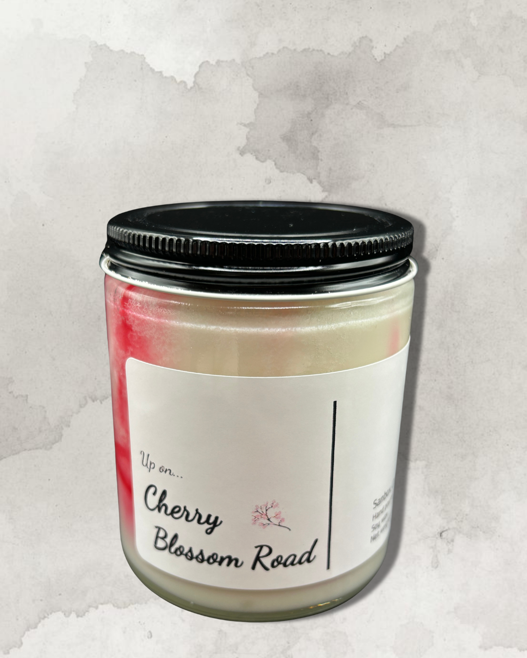 Cherry Blossom Road -  8 ounce Soy Candle