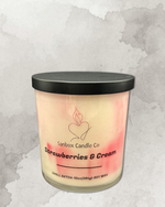 Strawberries & Cream Soy Candle - Mother's Day Gift