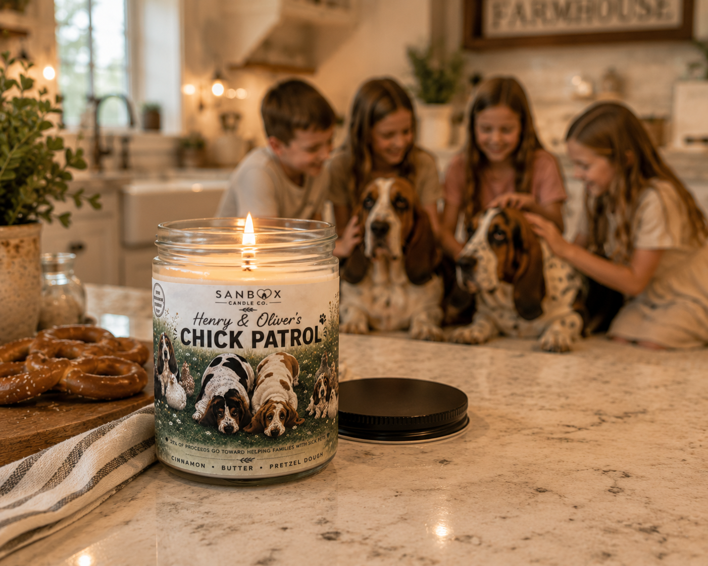 Henry & Oliver's Chick Patrol 8-oz Soy Candle