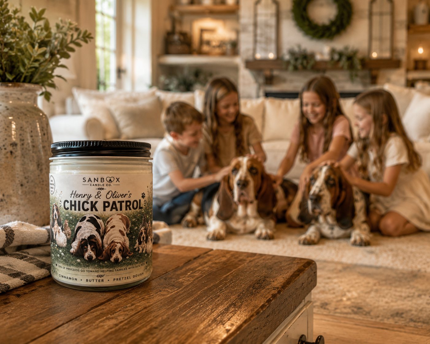 Henry & Oliver's Chick Patrol 8-oz Soy Candle