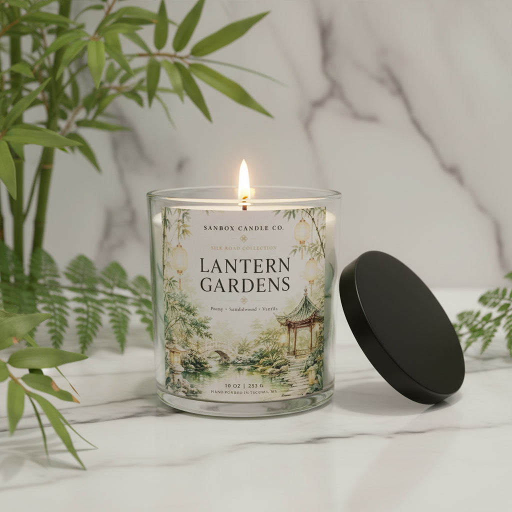 Lantern Gardens 10-oz Soy Candle