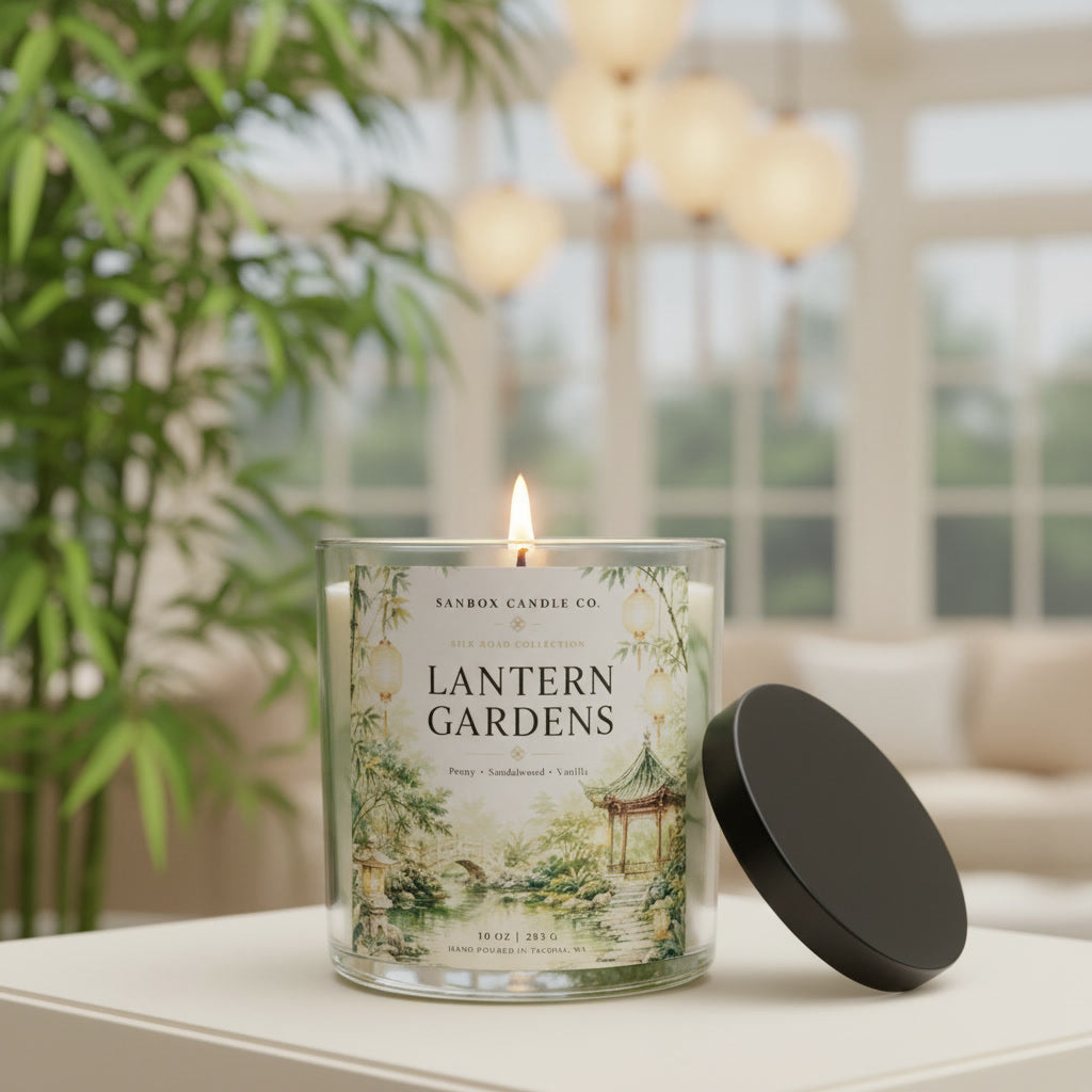 Lantern Gardens 10-oz Soy Candle