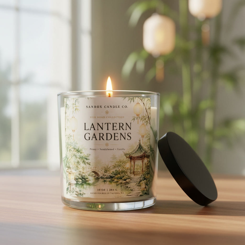 Lantern Gardens 10-oz Soy Candle