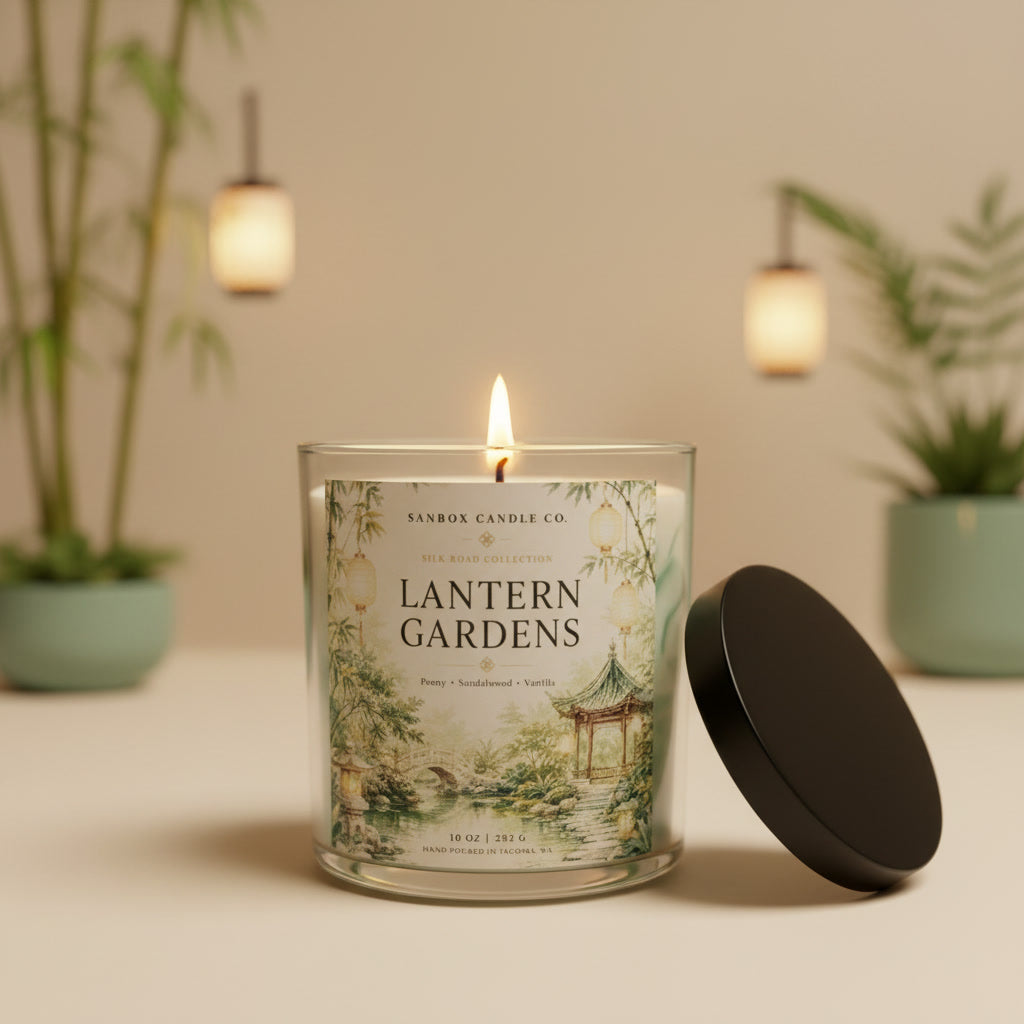 Lantern Gardens 10-oz Soy Candle