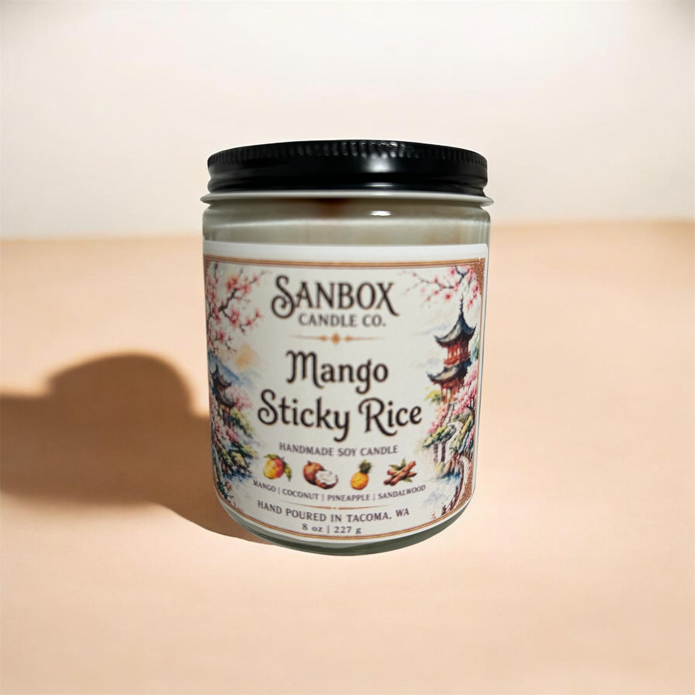 Mango Sticky Rice - 8 oz Soy Candle
