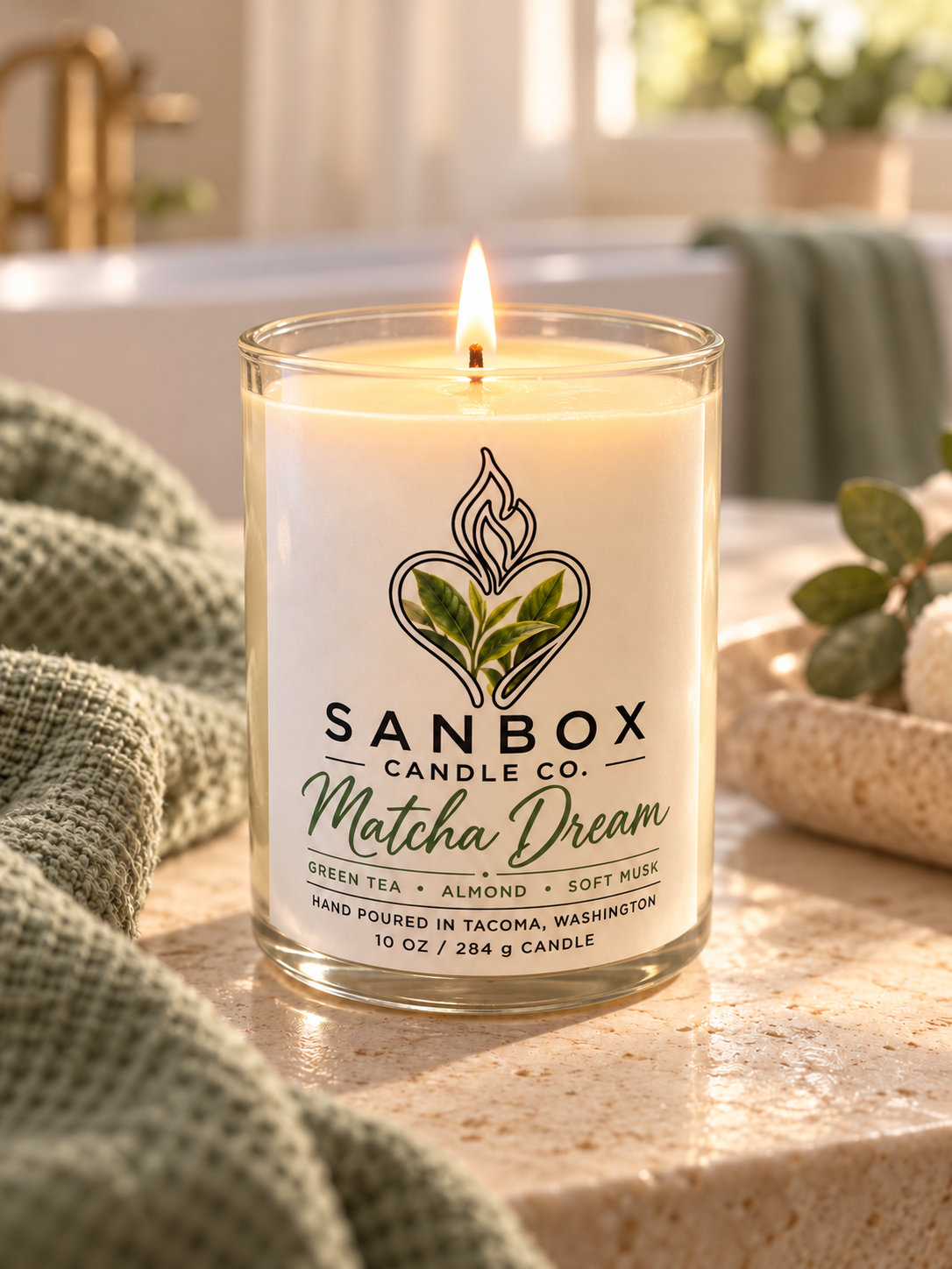 Matcha Dream 10 oz Soy Candle