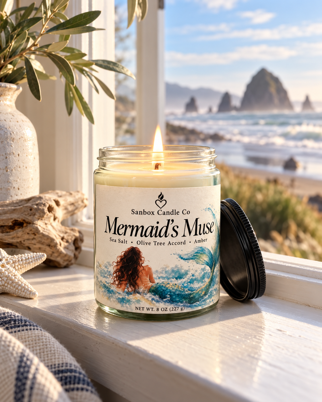 Mermaid's MUSE 8 oz Soy Candle