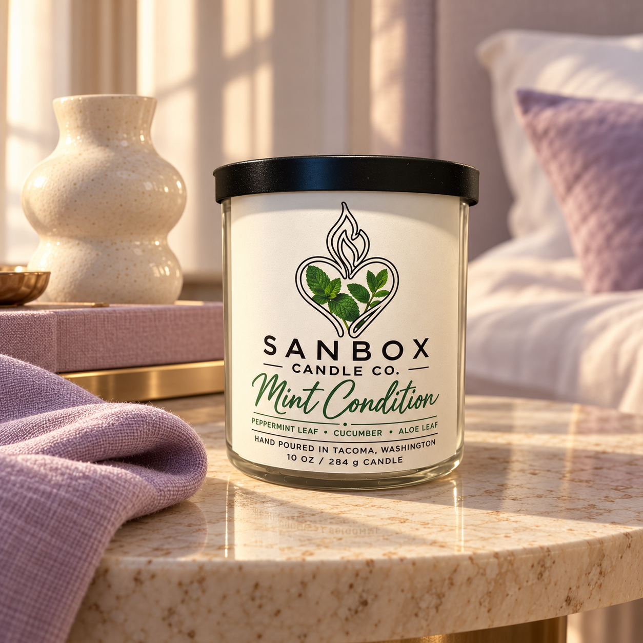 Mint Conditions 10-oz Soy Spa Candle