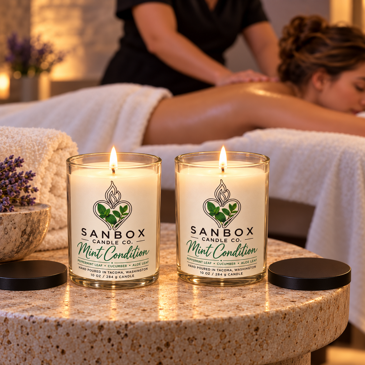 Mint Conditions 10-oz Soy Spa Candle