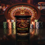 STRAIGHT UP! ROULETTE Soy Candle - Casino Gift Shop Candle, Roulette Inspired, Hand-poured Gambler's Edition, 10 oz