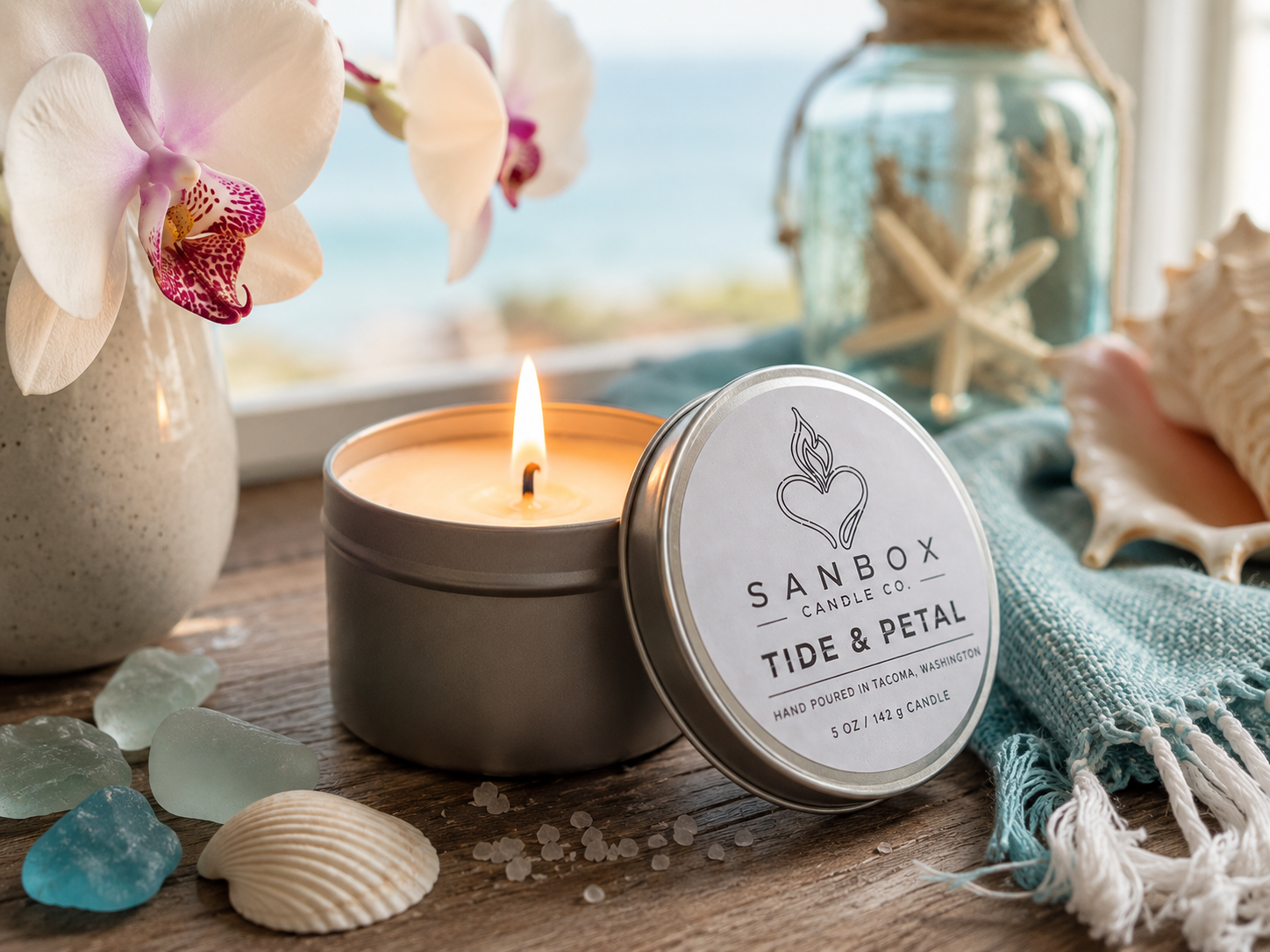 Tide & Petal 5 ounce Soy Candle