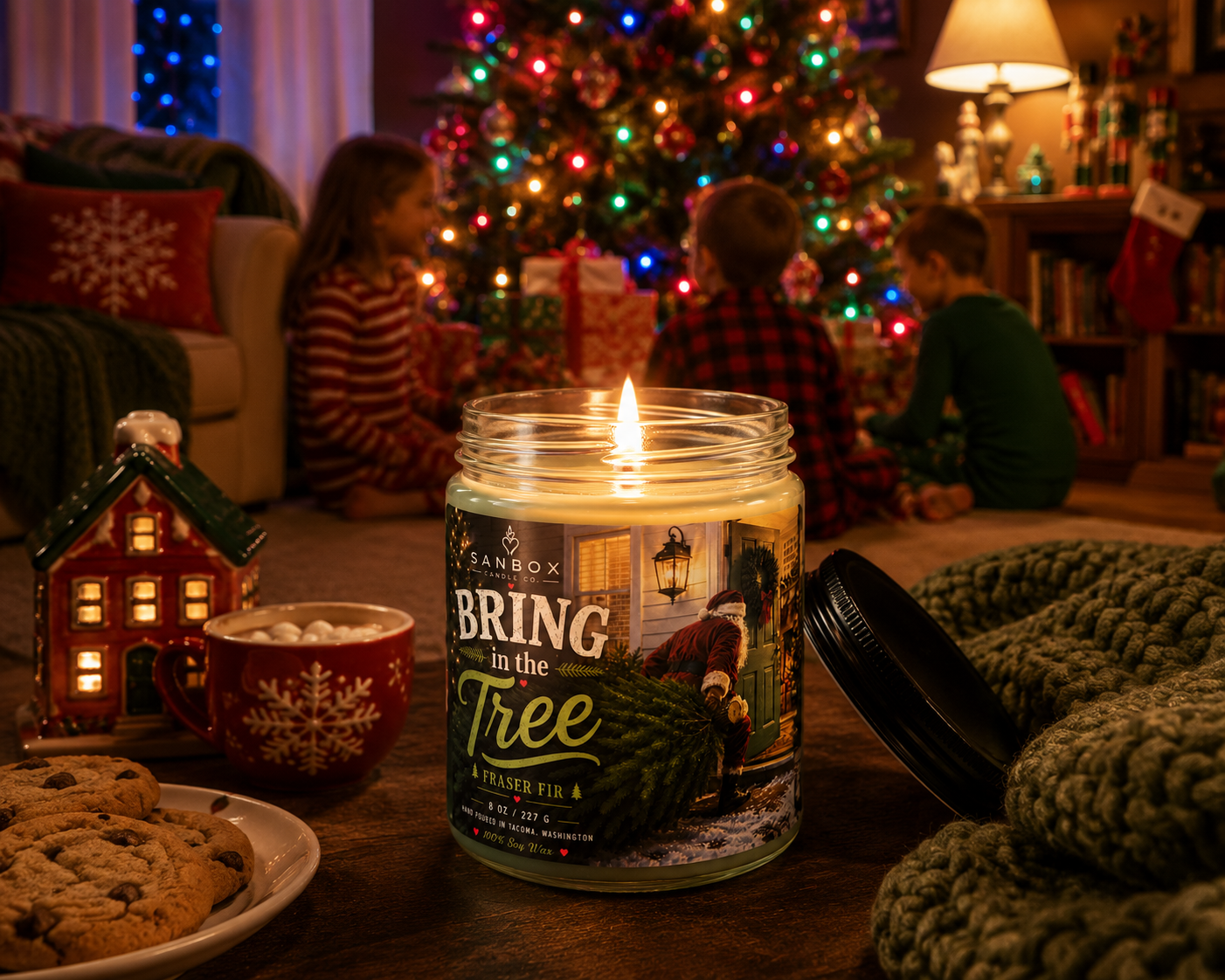 Bring in The Tree!  8-oz Soy Candle Fraser Fir