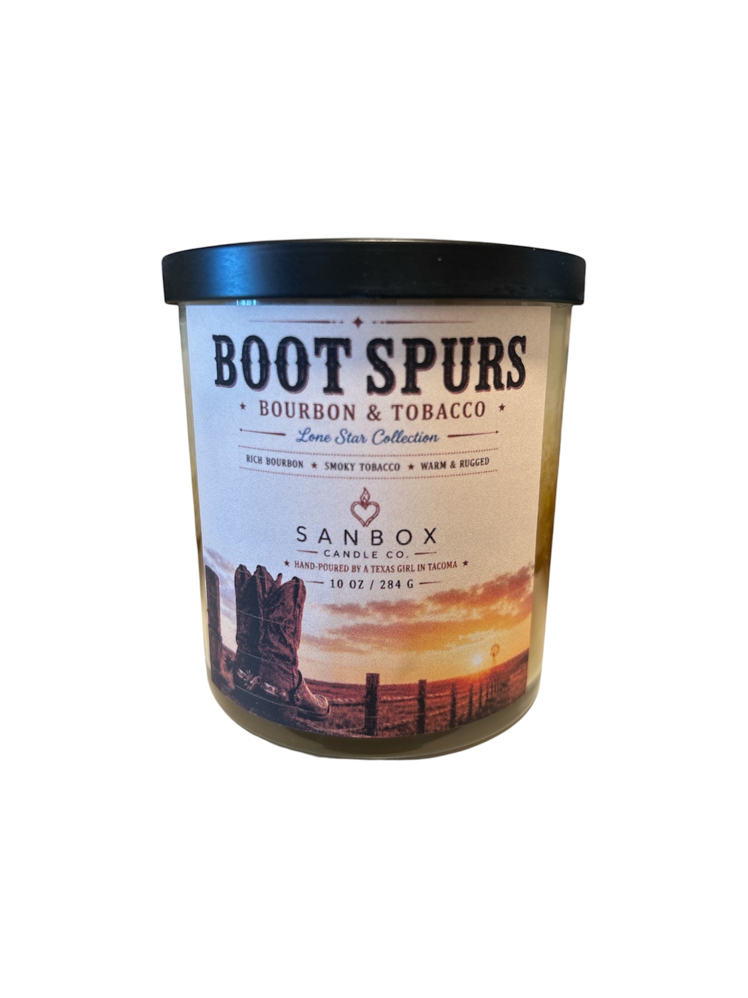 Boot Spurs 10-oz Soy Candle