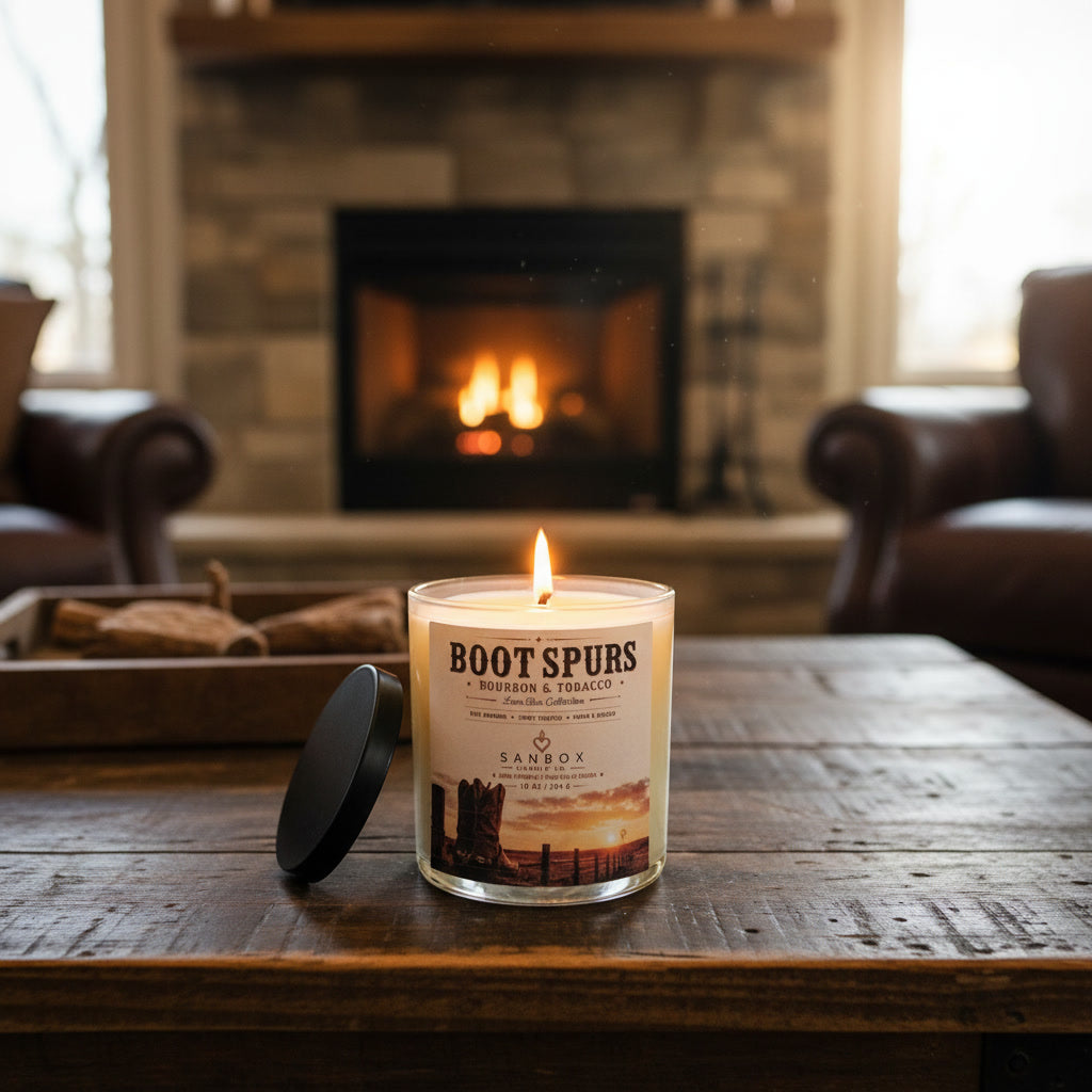Boot Spurs 10-oz Soy Candle