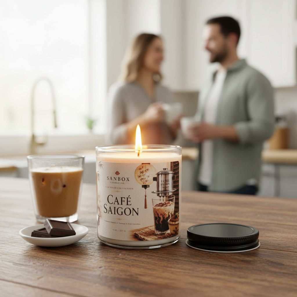Cafe Saigon 8-oz Soy Candle