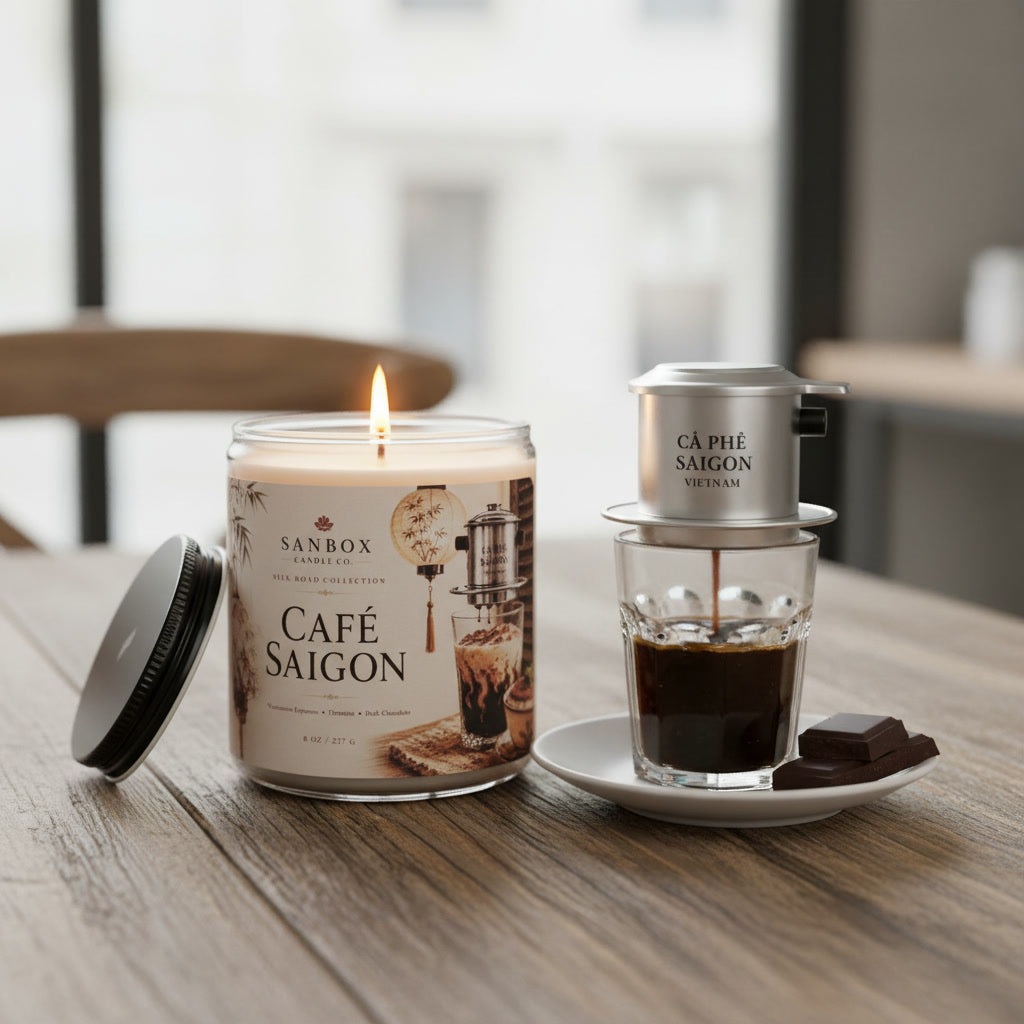 Cafe Saigon 8-oz Soy Candle