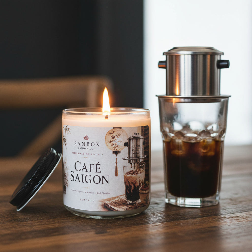 Cafe Saigon 8-oz Soy Candle