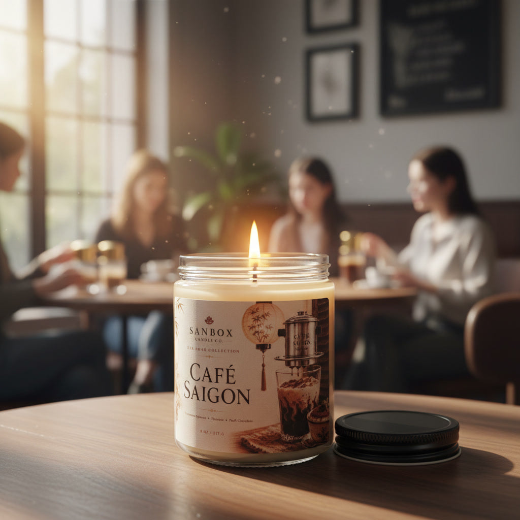 Cafe Saigon 8-oz Soy Candle