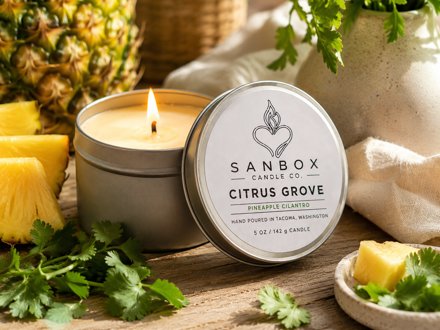 Citrus Grove 5-ounce Soy Candle