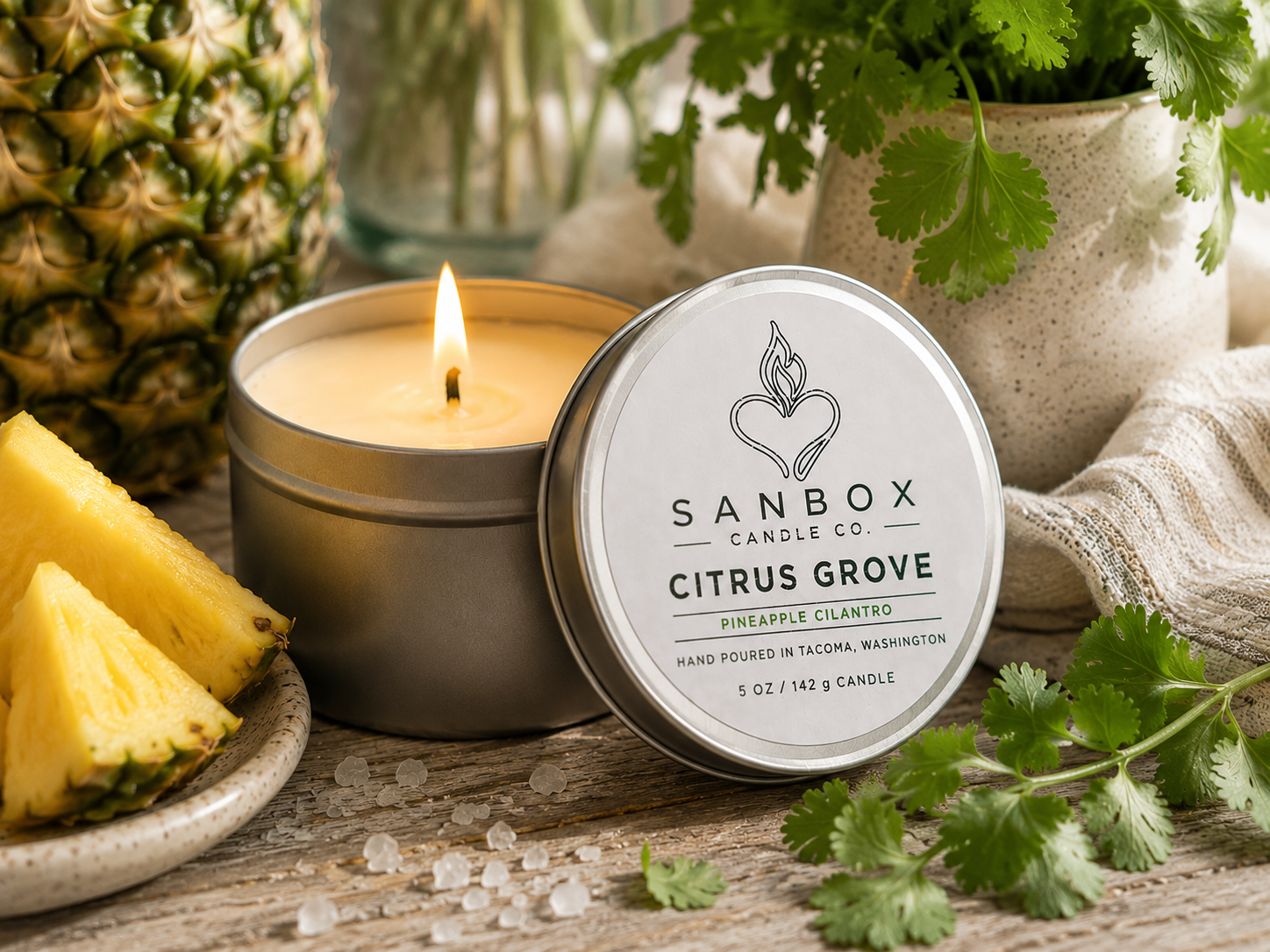 Citrus Grove 5-ounce Soy Candle