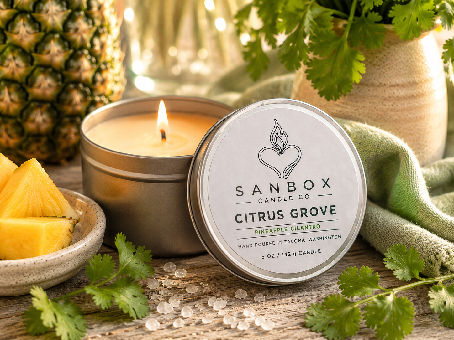 Citrus Grove 5-ounce Soy Candle