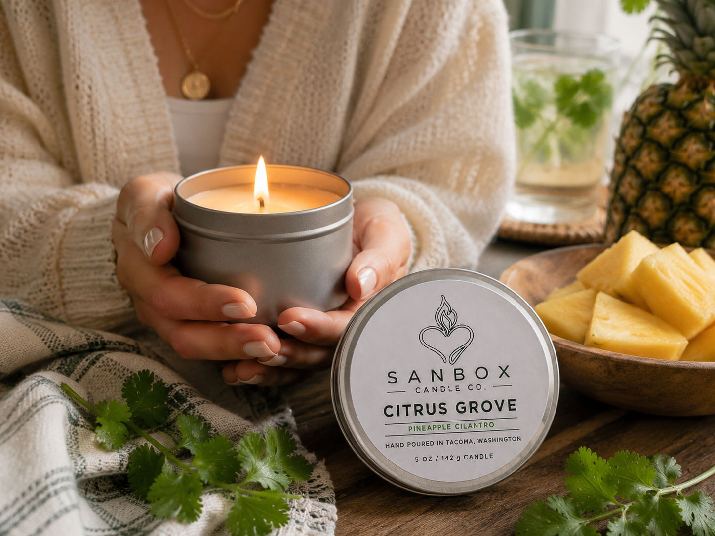 Citrus Grove 5-ounce Soy Candle