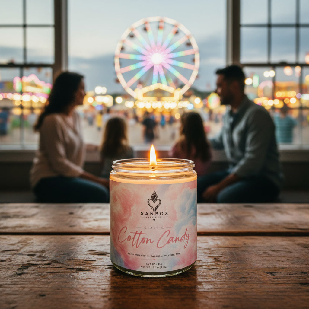 Cotton Candy 8 oz Soy Candle