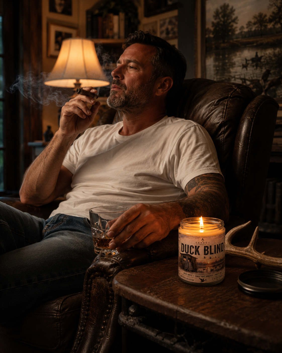 Duck Blind 8-oz Soy Candle