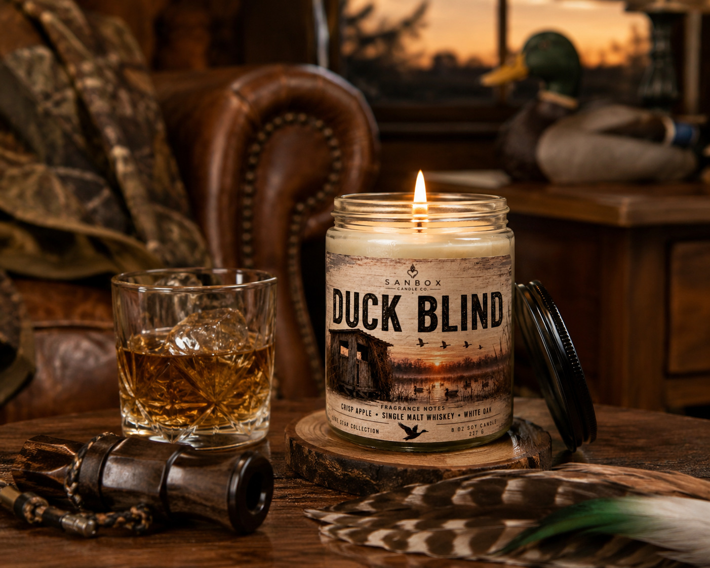 Duck Blind 8-oz Soy Candle