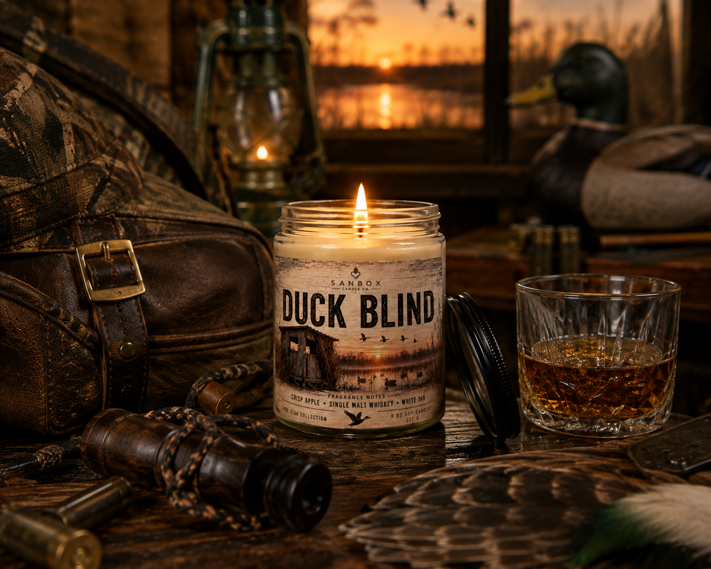 Duck Blind 8-oz Soy Candle