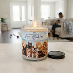 FUR BABIES - 8 oz Odor Eliminating Soy Candle - Seaside Linen