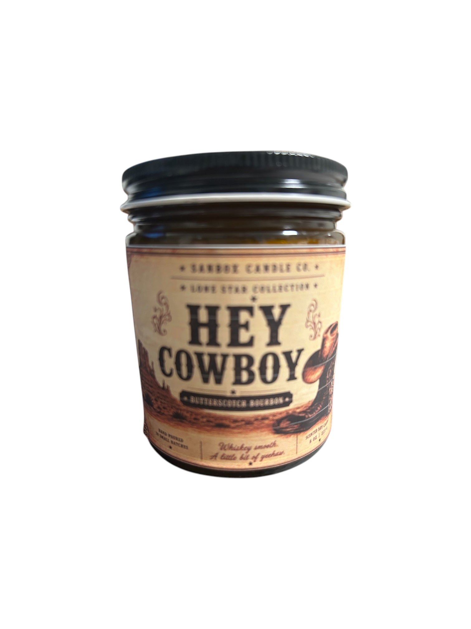 Hey Cowboy - 8 oz. Soy Candle