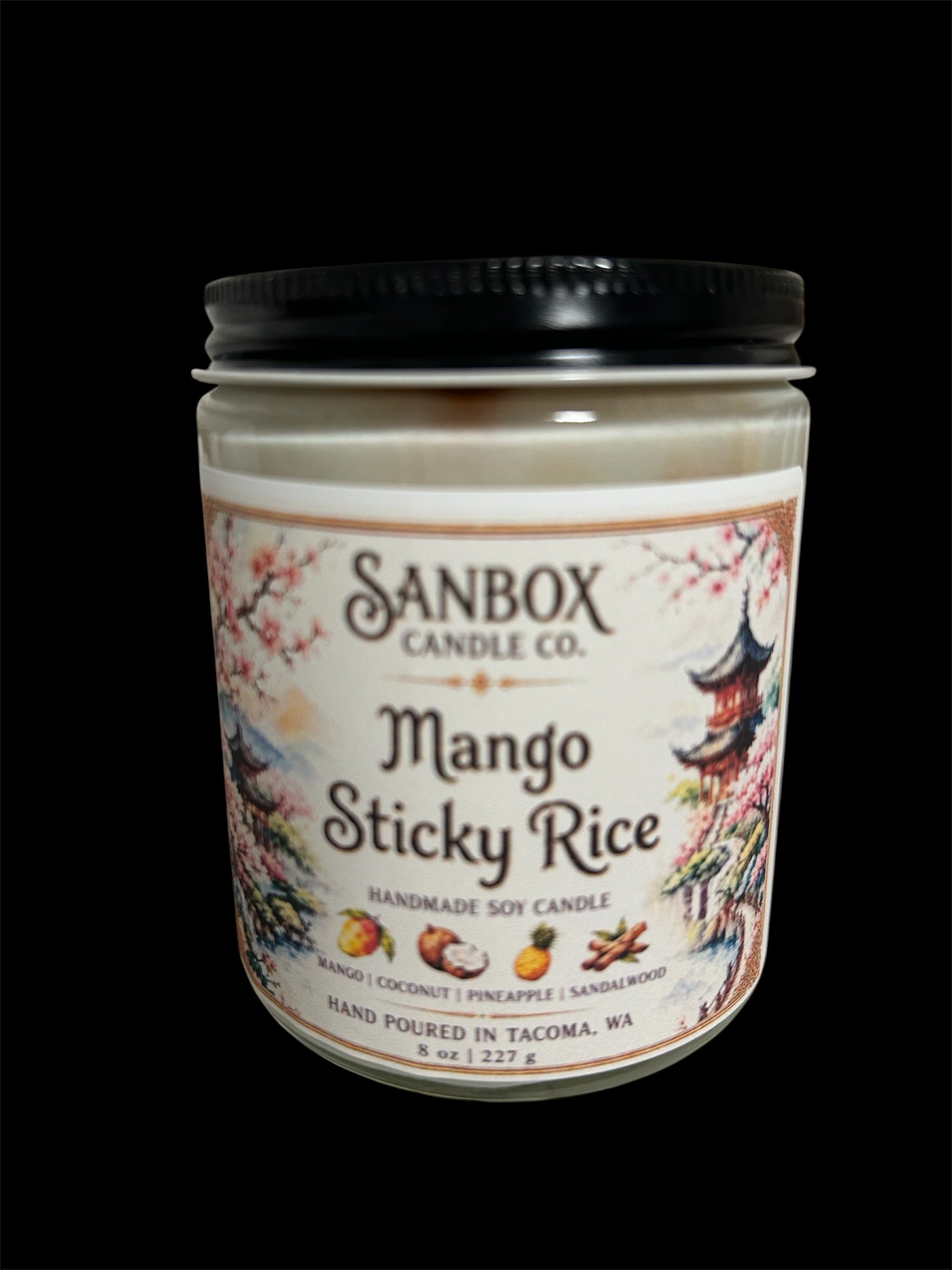 Mango Sticky Rice - 8 oz Soy Candle