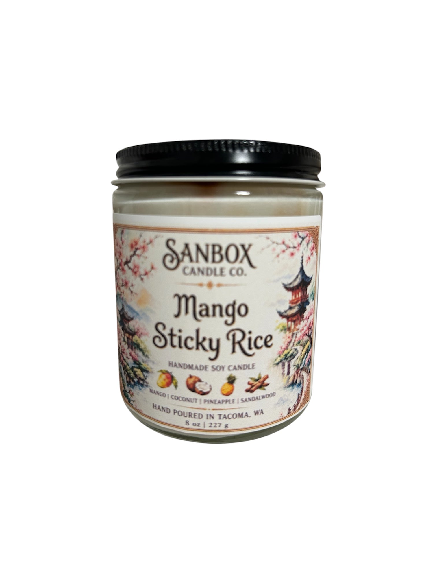 Mango Sticky Rice - 8 oz Soy Candle