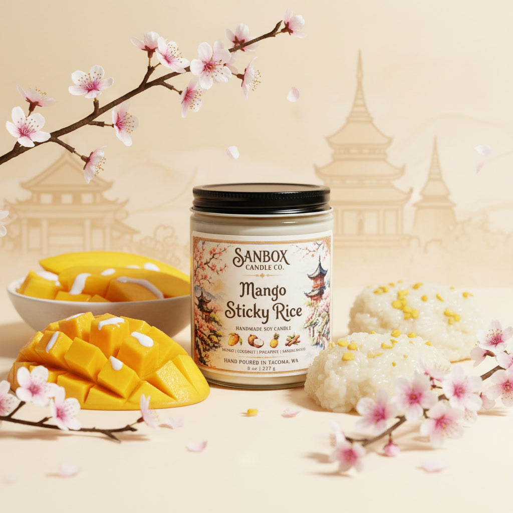 Mango Sticky Rice - 8 oz Soy Candle