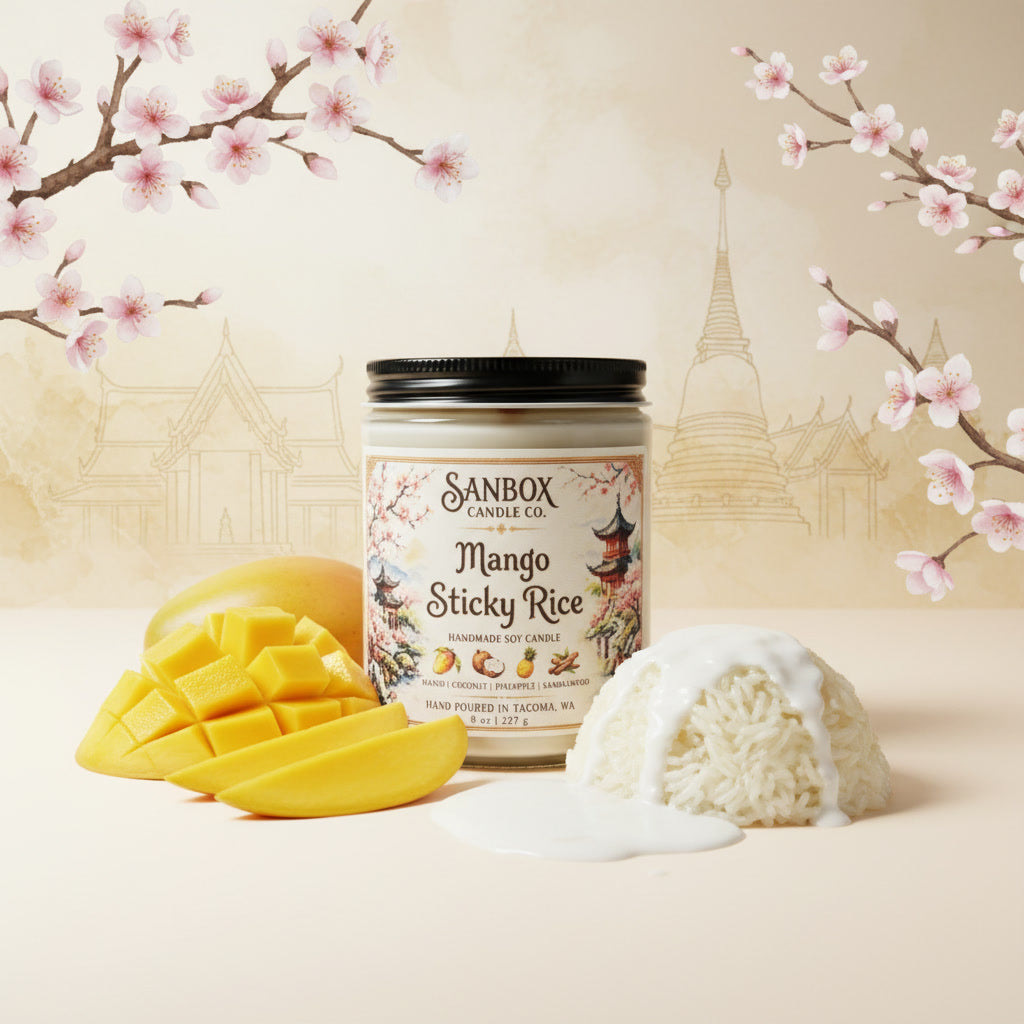 Mango Sticky Rice - 8 oz Soy Candle