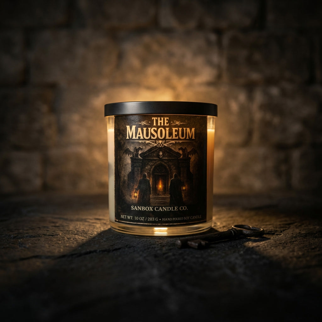 The Mausoleum Soy Candle - Gothic Gift