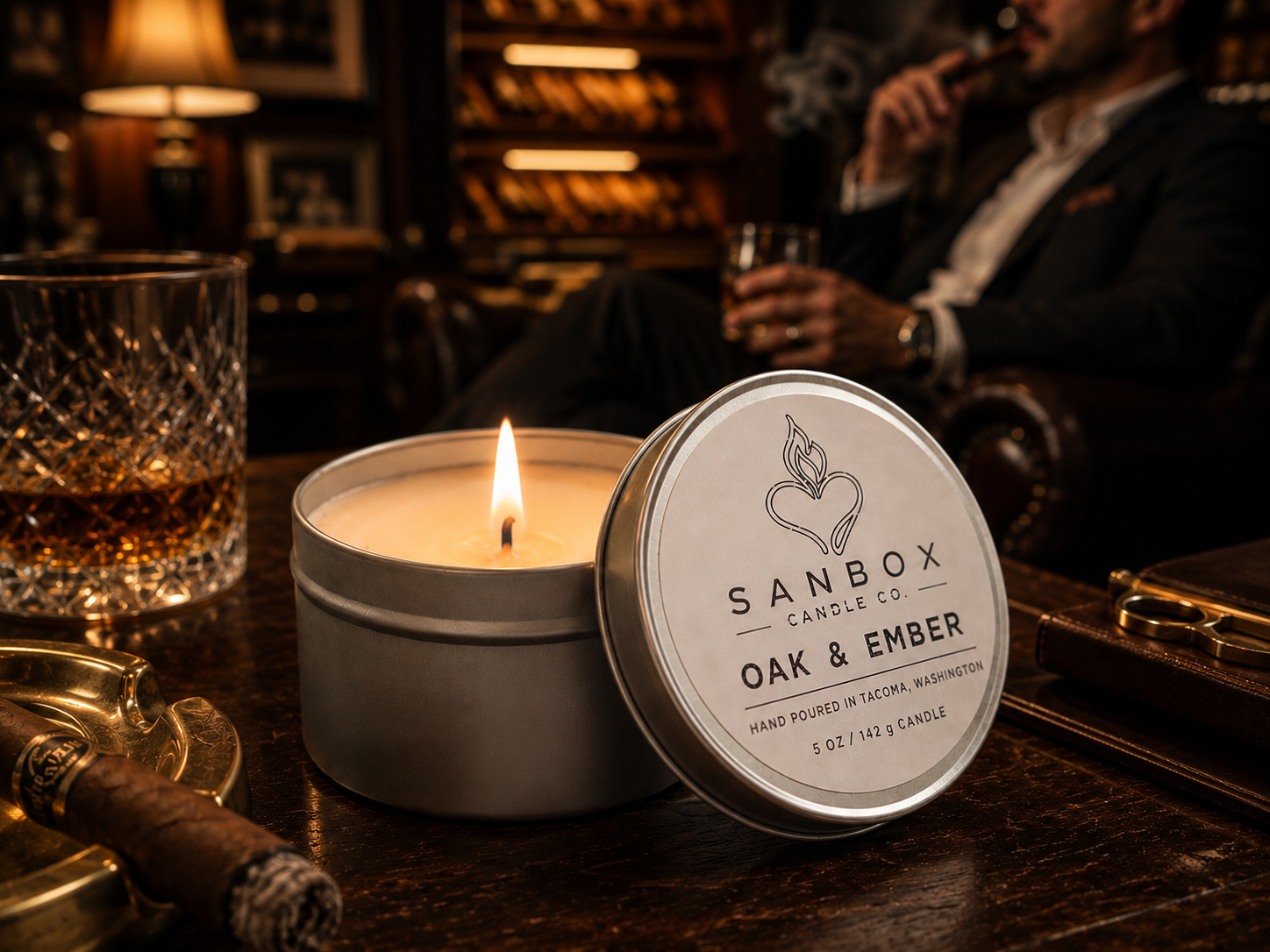 Oak and Ember 5-ounce Soy Candle