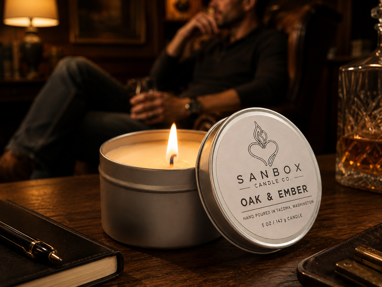 Oak and Ember 5-ounce Soy Candle