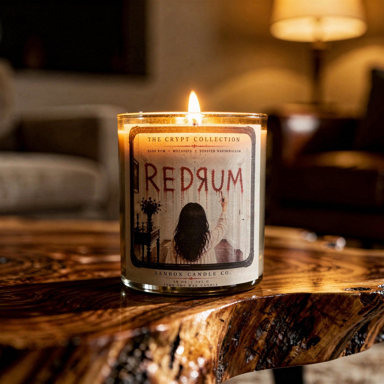 REDRUM 10-oz Soy Candle