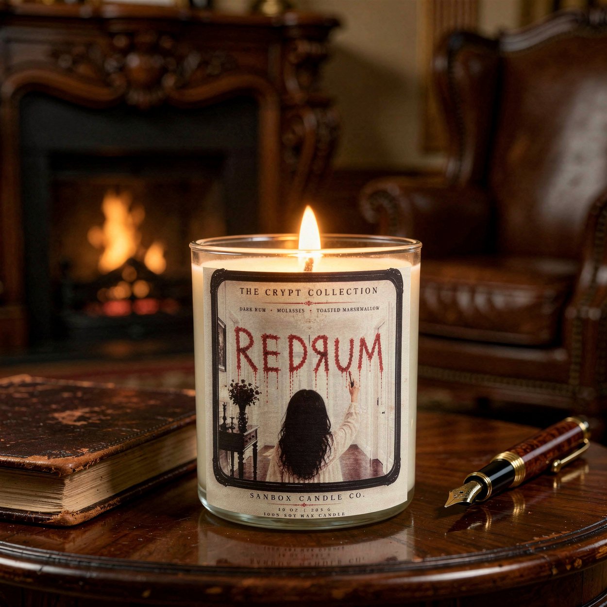 REDRUM 10-oz Soy Candle