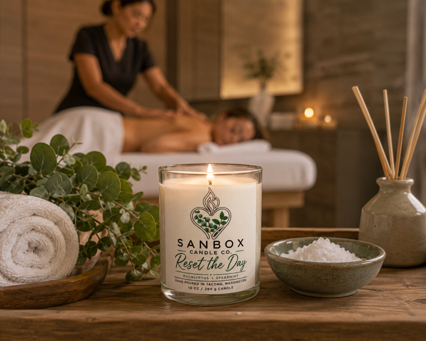 Reset the Day - 10 oz Soy Candle