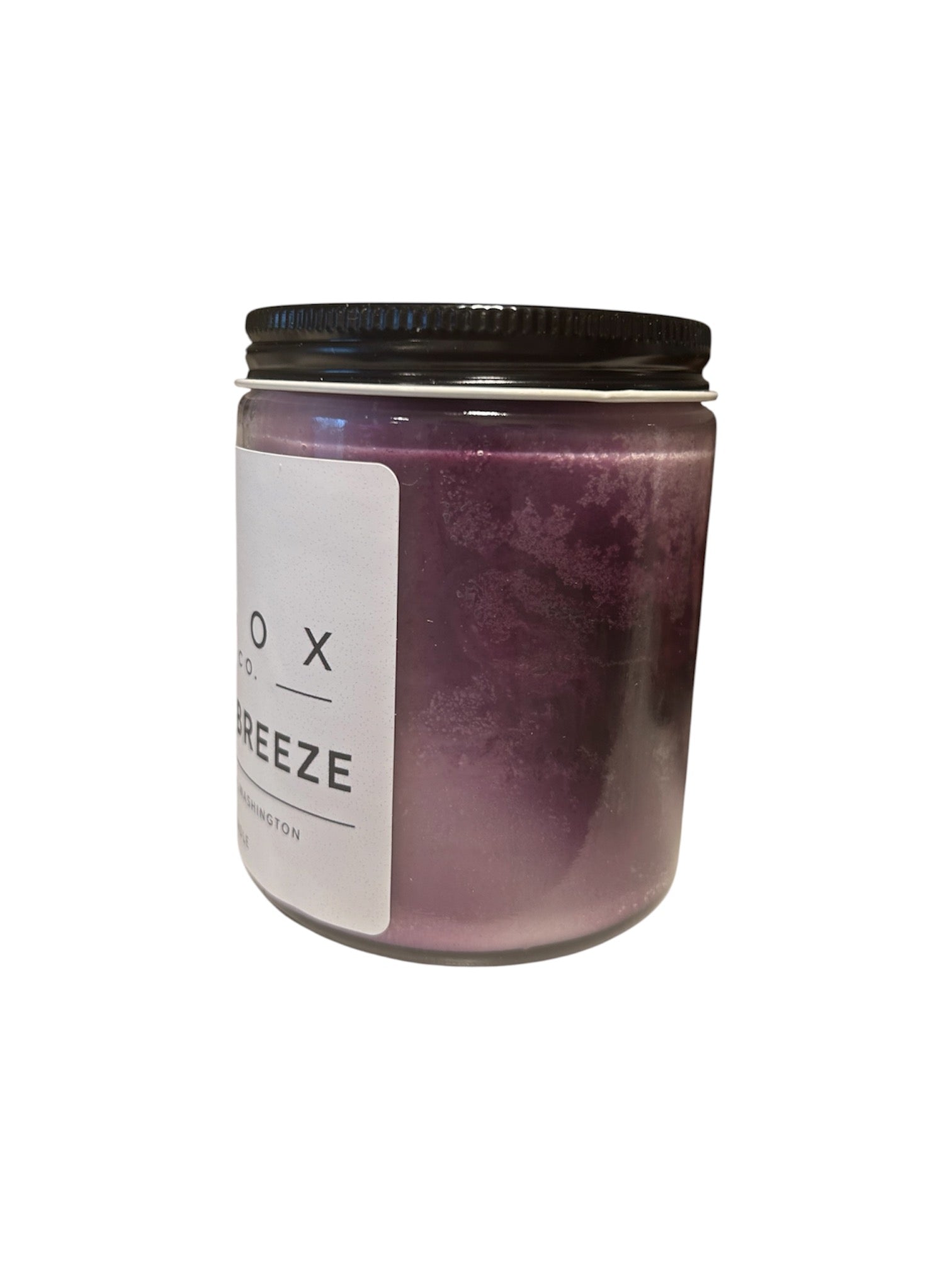 San Juan Breeze 8 oz Soy Candle with Minimalist Label