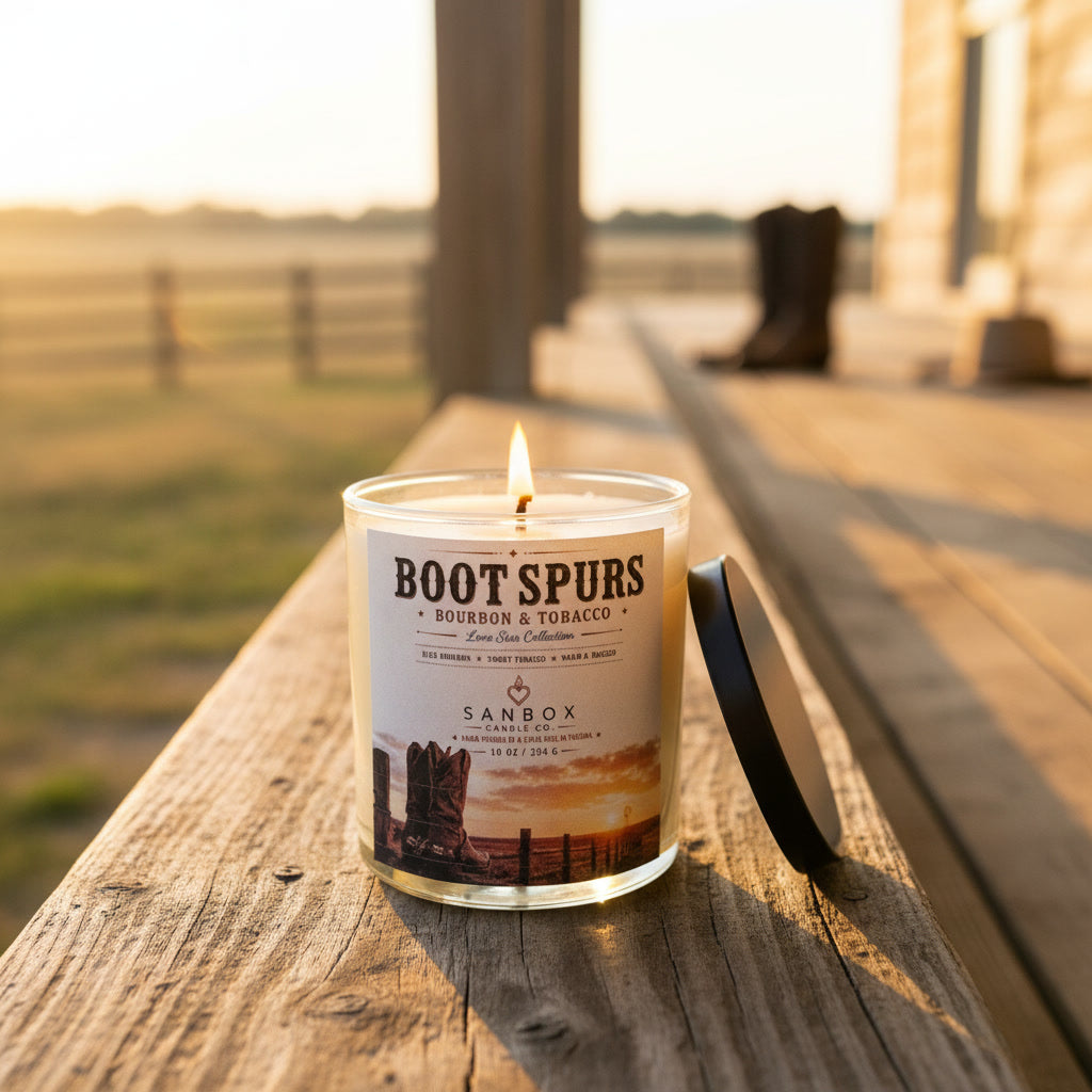 Boot Spurs 10-oz Soy Candle